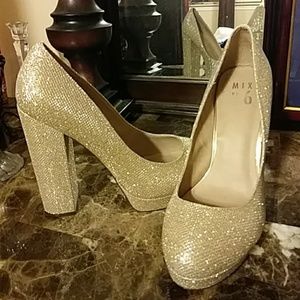 Adoviel MIX NO.6 Platform Pumps Heels